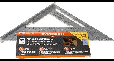 Swanson Timmermans meetdriehoek aluminium 250mm(5-in-1)