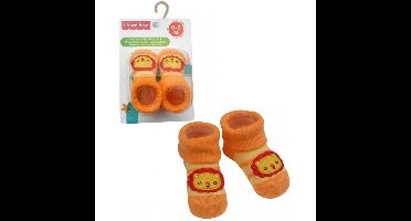 Fisher-price Sokken Leeuw Oranje 0 - 6 Maanden