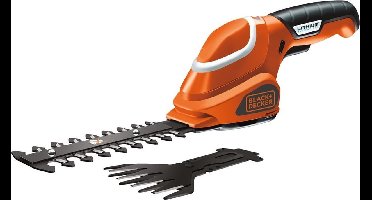BLACK+DECKER 7V Gras- en struikschaar combiverpakking met Li-ion accu - GSL700-QW