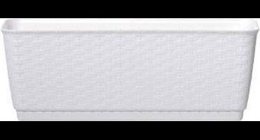 Bloempot Bloembak Ratolla PW 39x15x14cm WIT Prosperplast