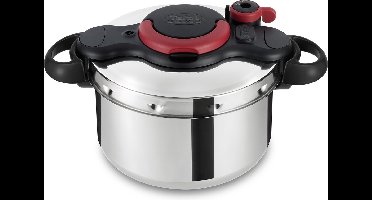 Tefal Clipso Minut Easy - Snelkookpan - 6L - Ø 22 cm - Geschikt voor Inductie - Met Stoommand