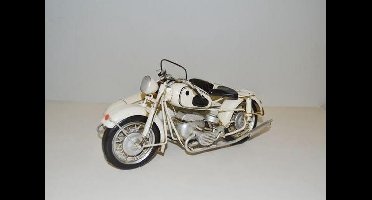 Blikken - klassiek - motor - BMW - R60 - zijspan