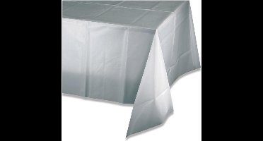 Tafelkleed shimmering silver (137x274cm)