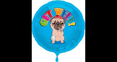 Folat - Folieballon Get Well 45 cm