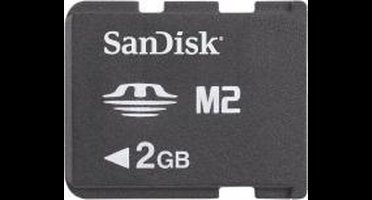 SanDisk MemoryStick Micro(M2) 2GB - geheugenkaart