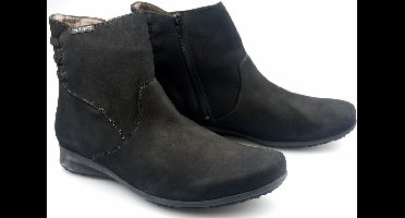 Mephisto FENNA nubuck enkellaars Dames zwart  - Maat 35