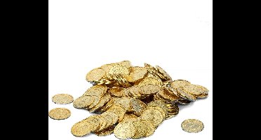 Amscan Gouden Munten 3,4 Cm 144 Stuks