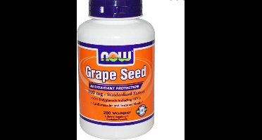 Druivenpit Extract, 100 mg (200 Vcaps) - Now Foods