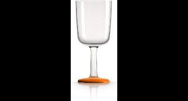 Palm - Wijn glas - Onbreekbaar Tritan - oranje - per stuk