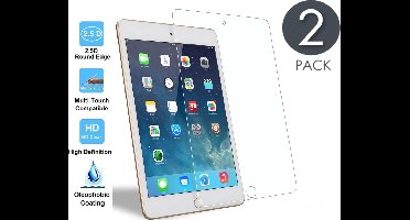 Screenprotector geschikt voor iPad Mini (2019) / Mini 4 Screenprotector - Gehard Glas - 2 Stuks