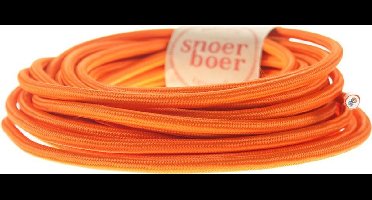 Snoerboer - Oranje strijkijzersnoer - per meter aan 1 stuk