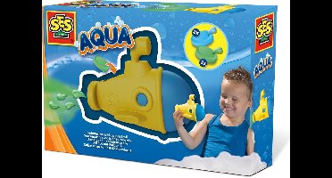 Onderzeeër met kleurspoor