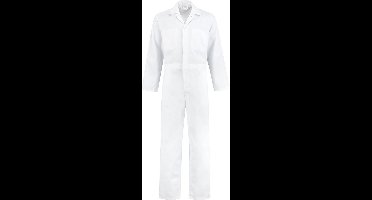 EM Workwear Foodoverall polyester/katoen - wit - maat 48