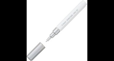 Pilot Pintor Zilveren Verfstift - Extra Fine marker met 0,7mm punt - Inkt op waterbasis - Dekt op elk oppervlak, zelfs de donkerste - Teken, kleur, versier, markeer, schrijf, kalligrafeer…