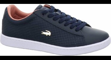 Lacoste Carnaby Dames Sneakers - Blauw - Maat 36