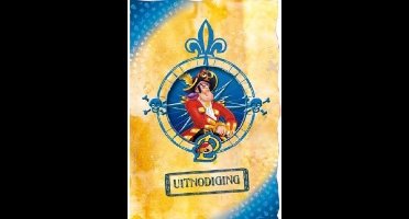 Piet Piraat Uitnodigingen, 8st.