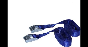 LoadLok 14002604 Spanband eindloos met klemgesp - 2.5m x 25mm - set van 2
