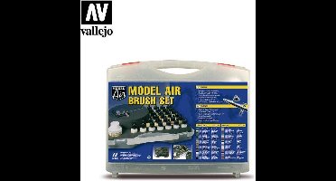 Vallejo Hobbyverf Acrylverf - 71172 Basic Model Air Color - Airbrush - 29x17ml Acryl - Case Set Verf set