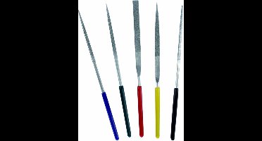 Diamond File set 100mm - diamant vijlen - 5x - Vallejo Tools - T03004