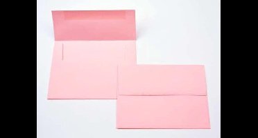 Enveloppen Roze 13x9,2cm (50 stuks)