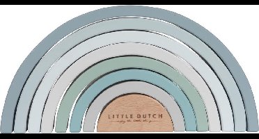 Little Dutch Houten Regenboog - Blauw