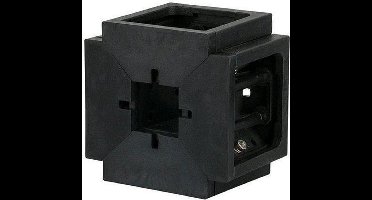 DAP Audio DAP WMS-BB, Bracket voor 4 WMS-40 luidsprekers, zwart Home entertainment - Accessoires