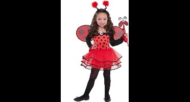 Amscan Verkleedjurk Ballerina Lieveheersbeestje Maat 104