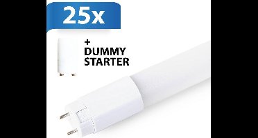 INTOLED LED TL buis - 60 cm - T8 - 10W - 850 Lumen - 4000K - Neutraal wit - Set 25 stuks