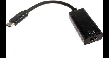 Microconnect USB3.1CMDPB video kabel adapter 0,2 m USB C Mini DisplayPort Zwart