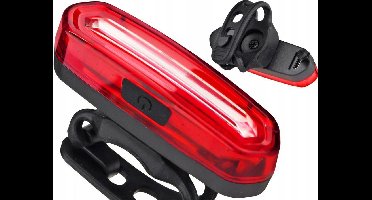 Fietslamp Rood - oplaadbaar - Extra helder