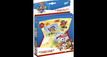 PAW Patrol Totum Strijkkralen knutselset met Chase - knutselset jongens en meisjes - incl. 800+ strijkkralen creatief speelgoed educatief