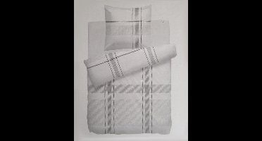 Noblesse Collection Jack Dekbedovertrek - Eenpersoons - 135x200 + 80x80 cm - Grijs