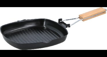 Alpina grillpan - Inklapbaar - Anti-aanbaklaag -24x24cm