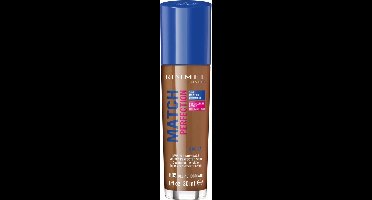 Rimmel London Match Perfection Foundation - 605 Deep Chocolate