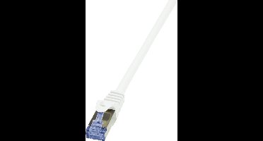 LogiLink PrimeLine Cat.7 S/FTP 0.25m netwerkkabel 0,25 m Cat7 S/FTP (S-STP) Wit