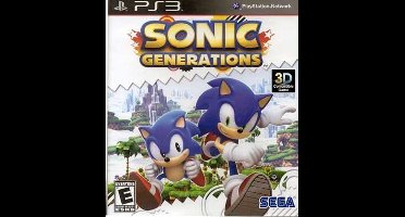 SEGA Sonic Generations, PS3 PlayStation 3