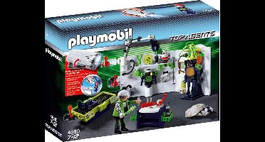 PLAYMOBIL Top Agents Robo-Gangsterlaboratorium met Multifunctioneel Licht - 4880