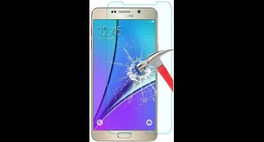 Screenprotector geschikt voor Samsung Galaxy J5 (2016) - Tempered Glass Screenprotector Transparant 2.5D 9H (Gehard Glas Screen Protector) - (0.3mm)