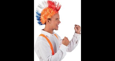 Boland Pruik Spiky Mike Oranje
