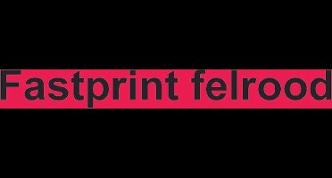 Quantore Kopieerpapier Fastprint-100 A4 120Gr Felrood