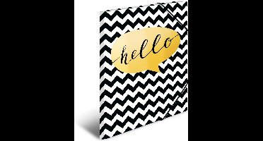 HERMA Eckspannermappe ´Hello´, Karton, DIN A4