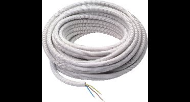 PROFILE flexibele voorbedrade buis 20mm - 5x2,5mm² - 25 meter
