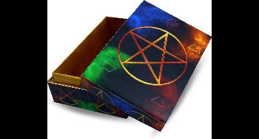 Sieradendoos Pentagram - Wicca doos - Tarotdoos