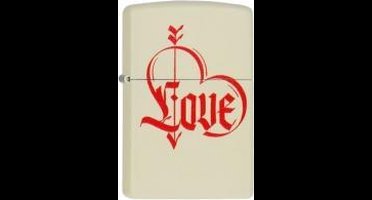 Zippo aansteker Love Heart