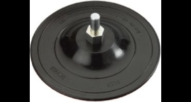 Steunschijf klit, 125 mm, asgat: m14