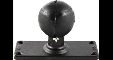 D-Kogel rechthoek RAM-D-202U-25 2" x 5" base