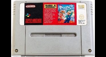 Mario is Missing - Super Nintendo [SNES] Game PAL