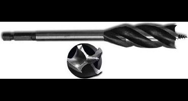 Speedboor 4-voudig 20mm