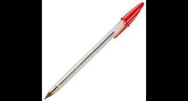 Bic balpen Cristal Fine rood