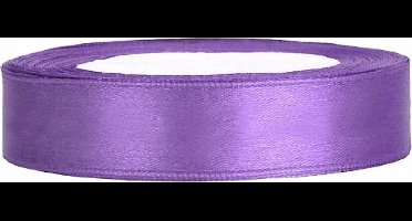 """Satijnen lint, lilac, 12mm/25m (1 stuks/ 25 lm)"""